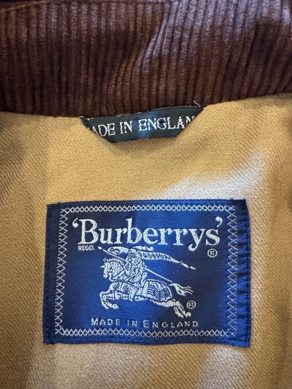 Burberrys Vintage Brown Quilted Jacket - Picture 5 of 10
